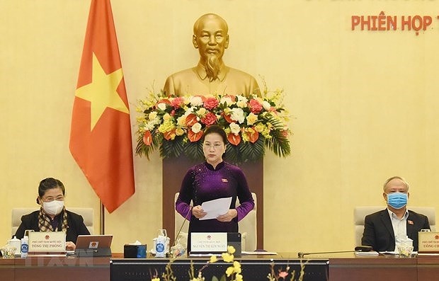 Inauguran 51 sesion del Comite Permanente de la Asamblea Nacional de Vietnam hinh anh 1