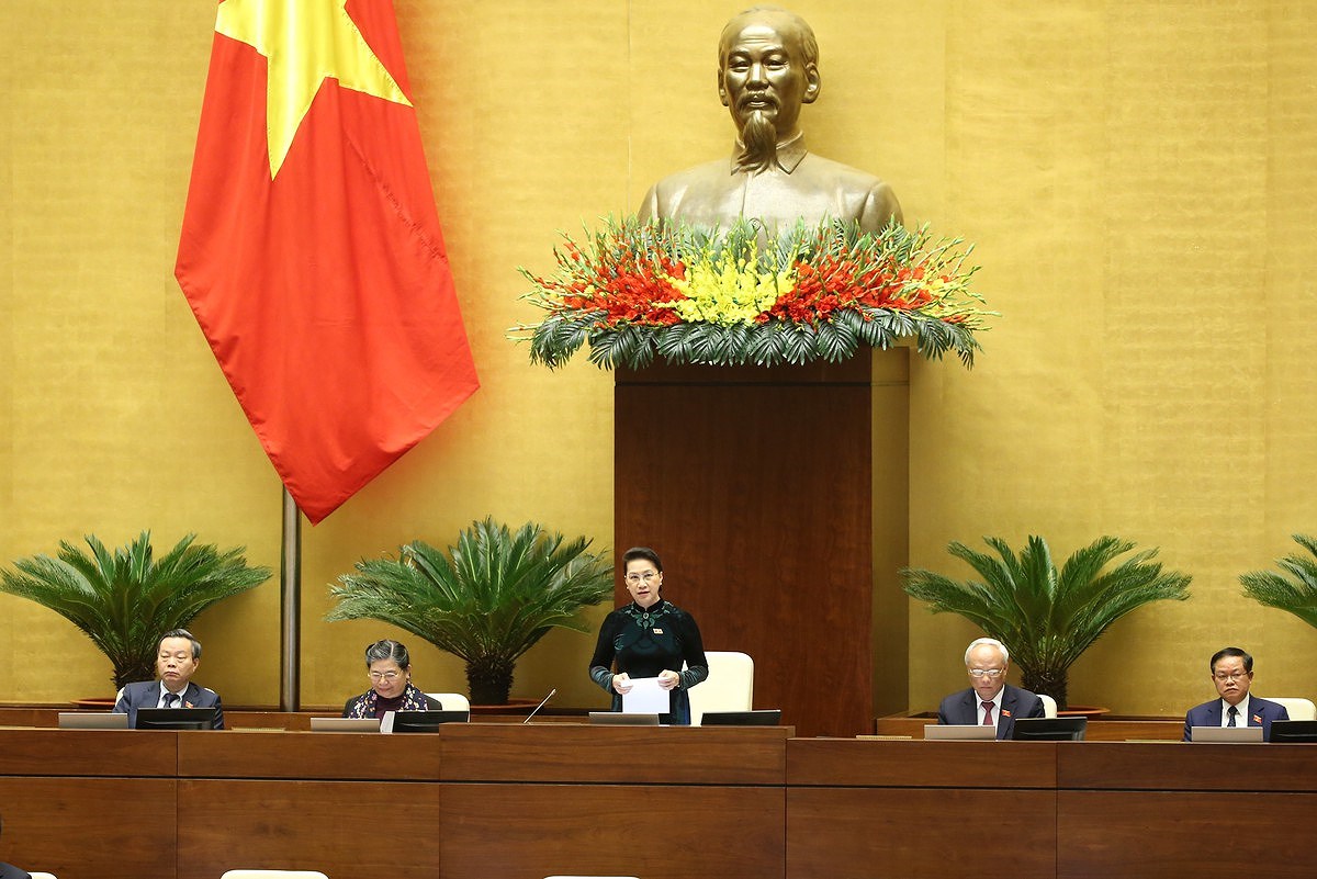 Proceden al relevo de Presidente de la Asamblea Nacional de Vietnam hinh anh 1