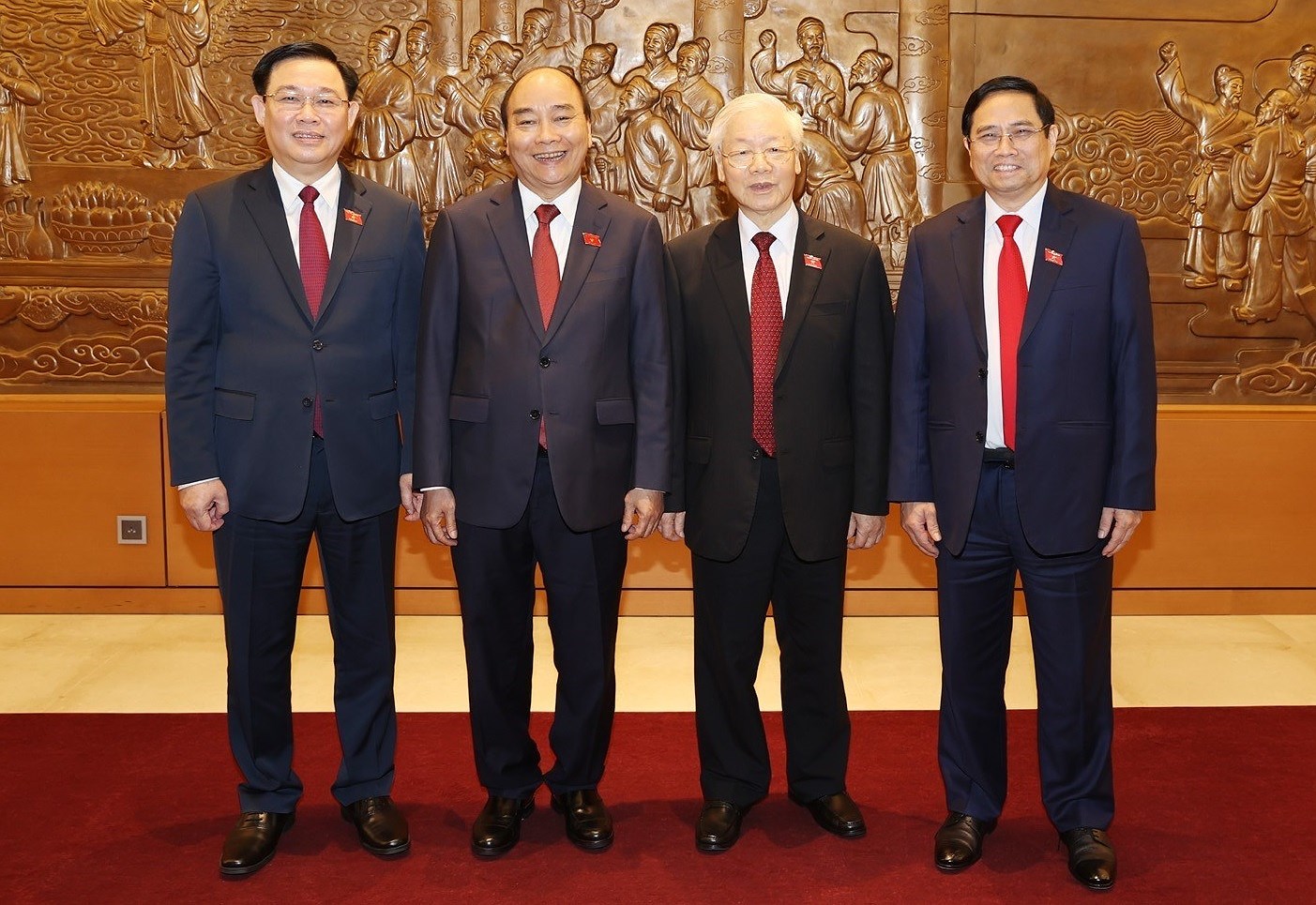 Continuan llegando cartas de felicitacion a nuevos dirigentes de Vietnam hinh anh 1