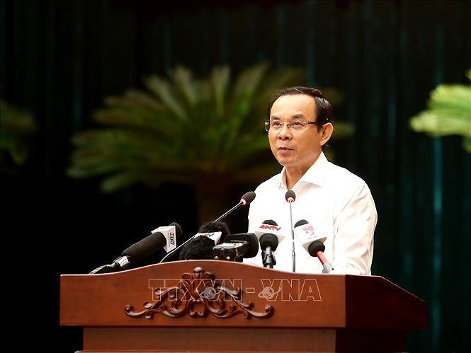 Autoridades trazan orientaciones para futuro desarrollo de Ciudad Ho Chi Minh hinh anh 1