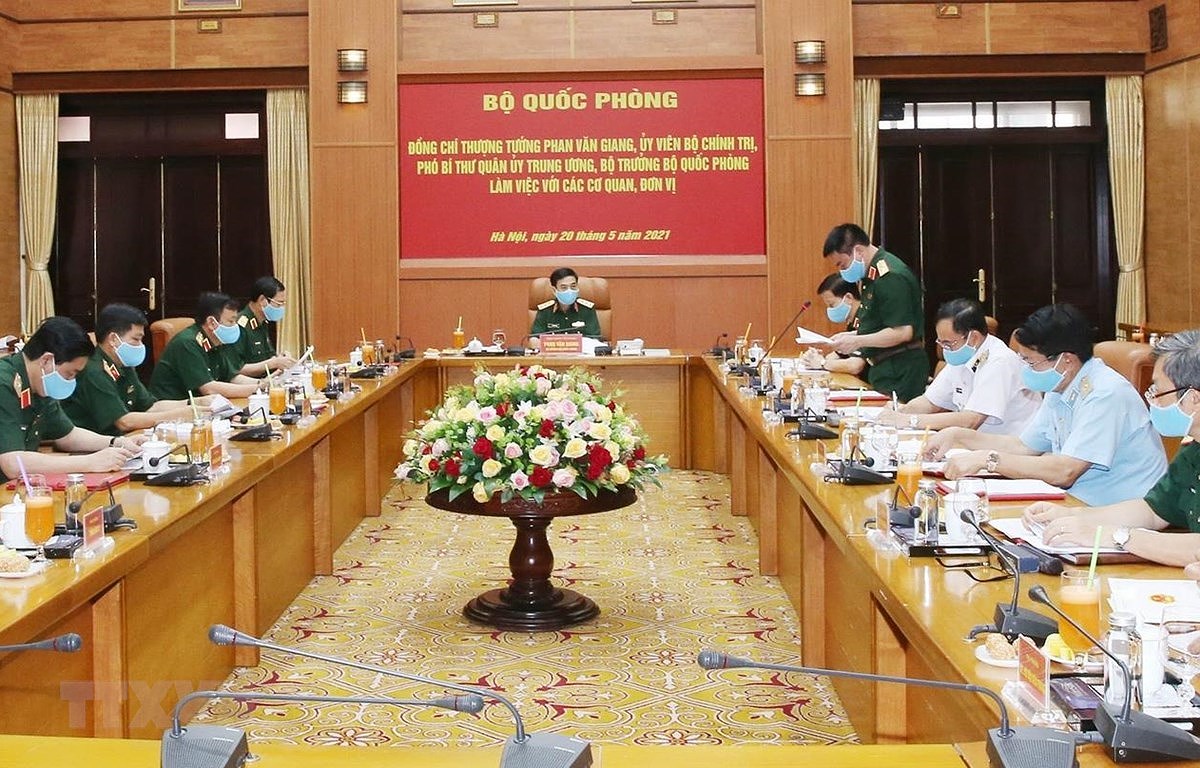 Ejercito vietnamita listo para garantizar la seguridad de elecciones legislativas hinh anh 1