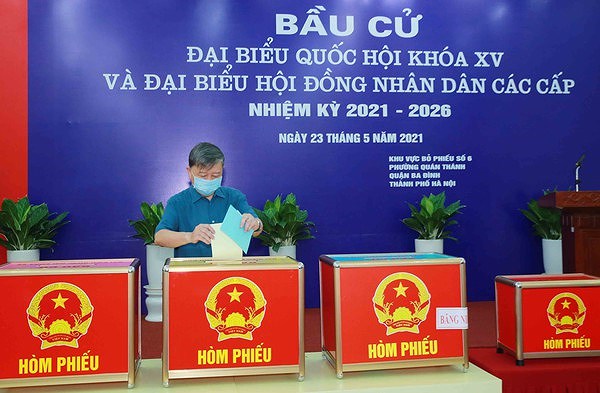 Inician elecciones legislativas en Vietnam hinh anh 1