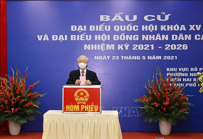 Agencias noticiosas internacionales valoran elecciones legislativas de Vietnam hinh anh 1
