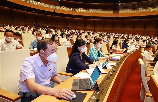 Prosiguen primer periodo de sesiones del Parlamento de Vietnam hinh anh 1