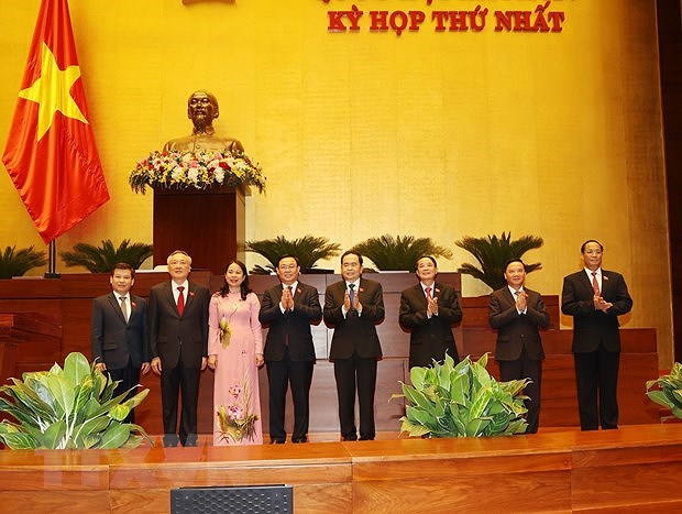 Parlamento vietnamita elige a vicepresidenta del Estado y dirigentes del poder judicial hinh anh 1
