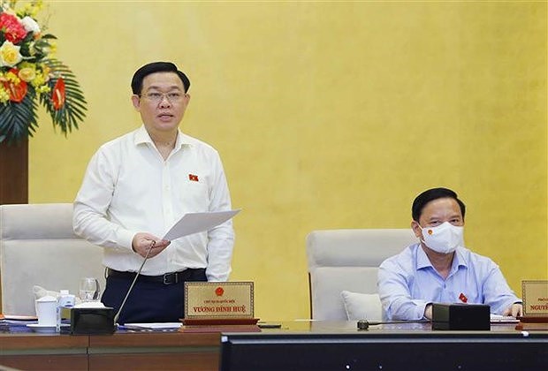 Comite Permanente de la Asamblea Nacional de Vietnam concluye su segunda reunion hinh anh 1