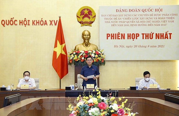 Vietnam por promover construccion y perfeccionamiento del Estado de derecho socialista hinh anh 1