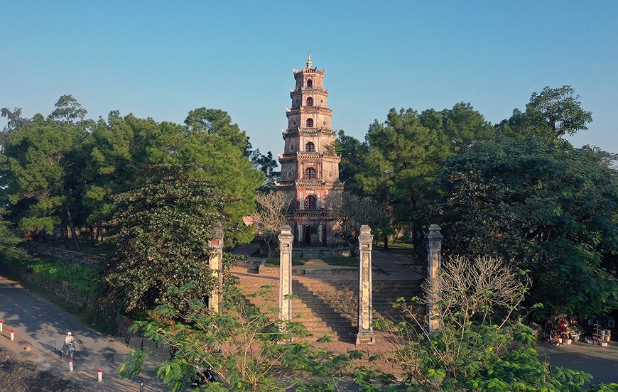Pagoda Thien Mu, la mas antigua en la antigua capital de Hue hinh anh 3