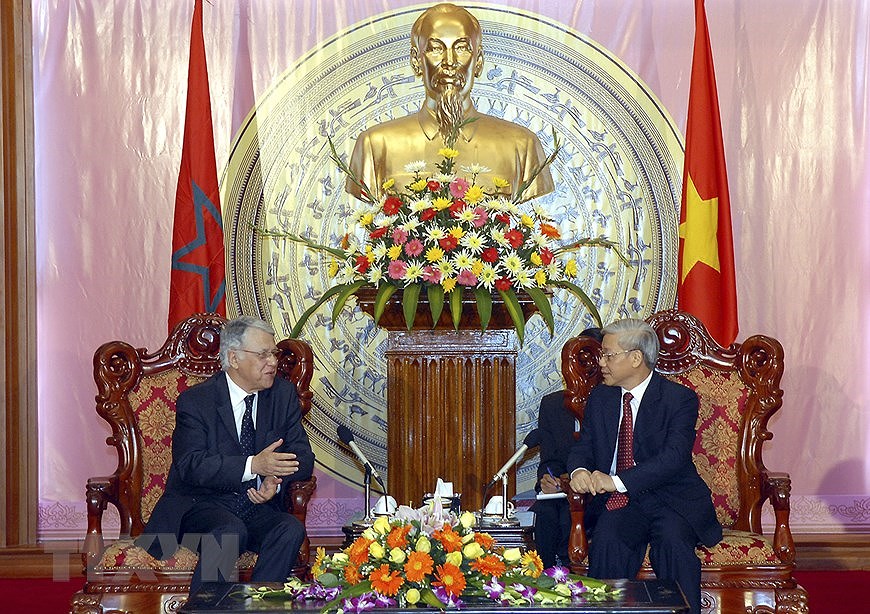 Celebration du 60e anniversaire des relations diplomatiques Vietnam-Maroc hinh anh 3