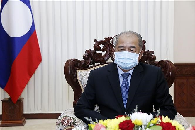 Le Laos attache une grande importance a ses relations speciales avec le Vietnam hinh anh 1