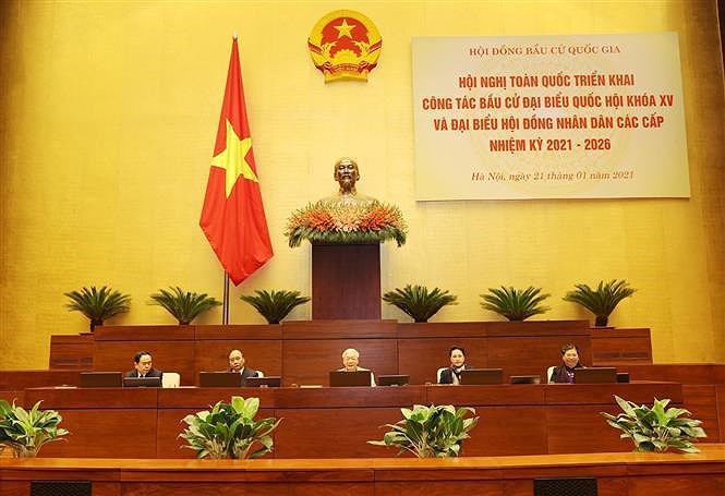 Le dirigeant Nguyen Phu Trong demande d’organiser avec succes les prochaines elections legislatives hinh anh 2