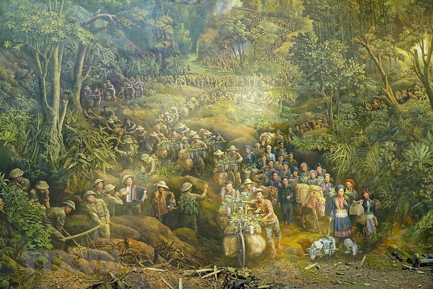 Панорамная картина о битве под Дьенбьенфу hinh anh 1