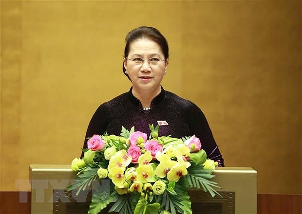 Национальное Собрание Вьетнама 14-го созыва за восьмую сессию приняло 11 законов и кодексов hinh anh 1