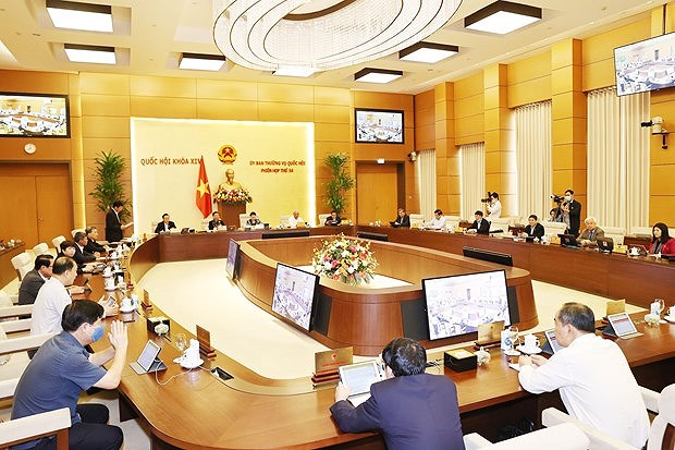 Открывается 54-е заседание Постоянного комитета НС 14-созыва hinh anh 1